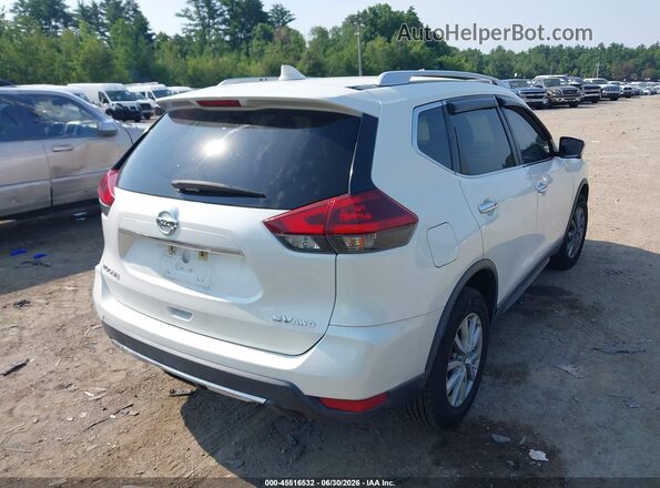 KNMAT2MV3JP570077 2018 NISSAN ROGUE Белый Задняя правая четверть