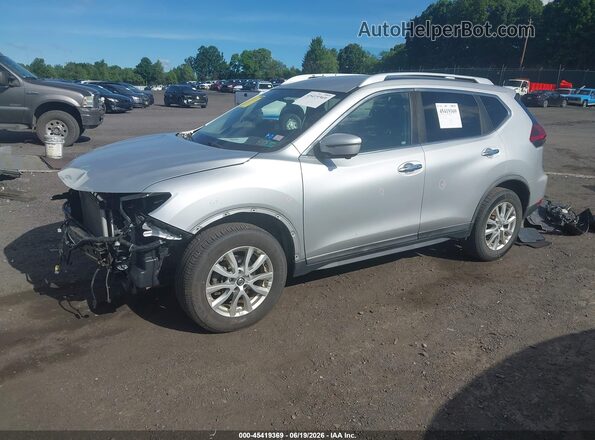 KNMAT2MV3JP570354 2018 NISSAN ROGUE Silver Front left