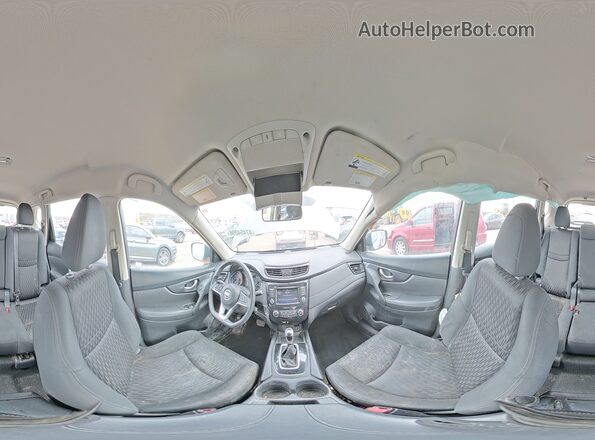 KNMAT2MV3JP575716 2018 NISSAN ROGUE Charcoal სალონის 360-გრადუსიანი ხედი
