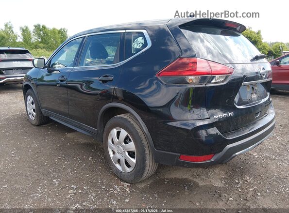 KNMAT2MV3JP581046 2018 NISSAN ROGUE Black Задня ліва чверть