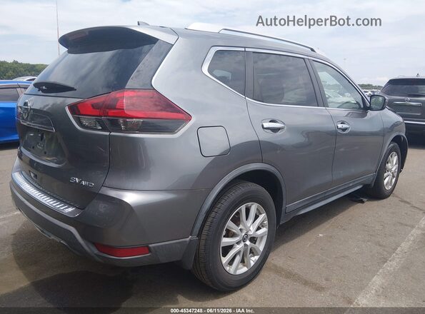 KNMAT2MV3JP605040 2018 NISSAN ROGUE Gray Задня права чверть