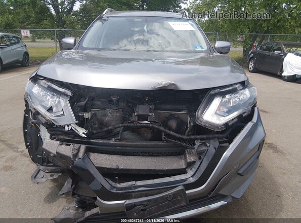 KNMAT2MV3JP605040 2018 NISSAN ROGUE Gray Вид спереду