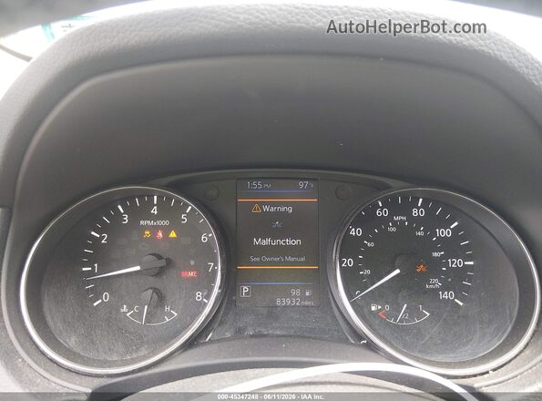KNMAT2MV3JP605040 2018 NISSAN ROGUE Gray Вид задніх сидінь