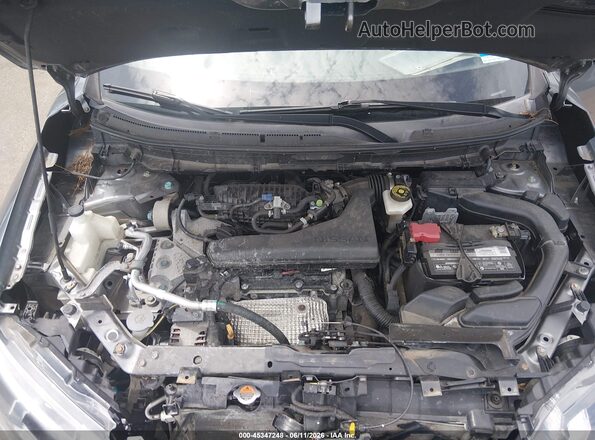 KNMAT2MV3JP605040 2018 NISSAN ROGUE Gray Вид ззаду
