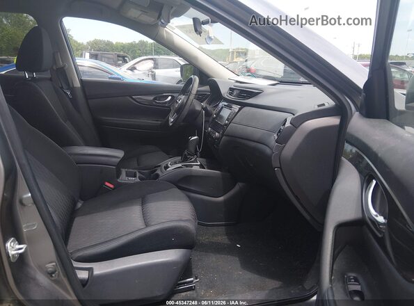 KNMAT2MV3JP605040 2018 NISSAN ROGUE Gray Вид салону спереду
