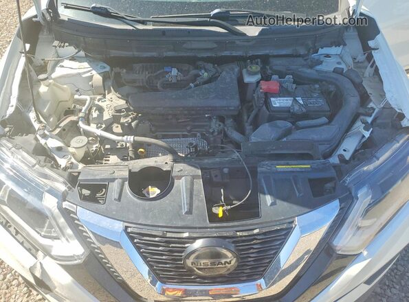 KNMAT2MV3JP616510 2018 NISSAN ROGUE White Engine compartment view