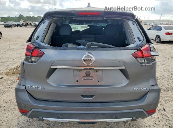 KNMAT2MV3KP502055 2019 NISSAN ROGUE Gray Հետևի տեսք