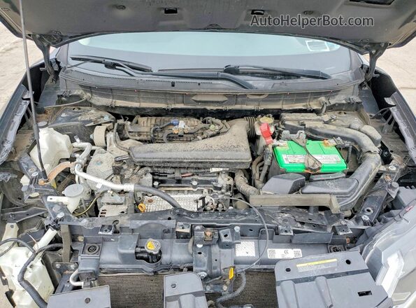 KNMAT2MV3KP504615 2019 NISSAN ROGUE Black Engine compartment view