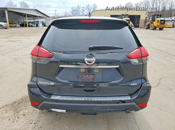 KNMAT2MV3KP504615 2019 NISSAN ROGUE Black Rear view
