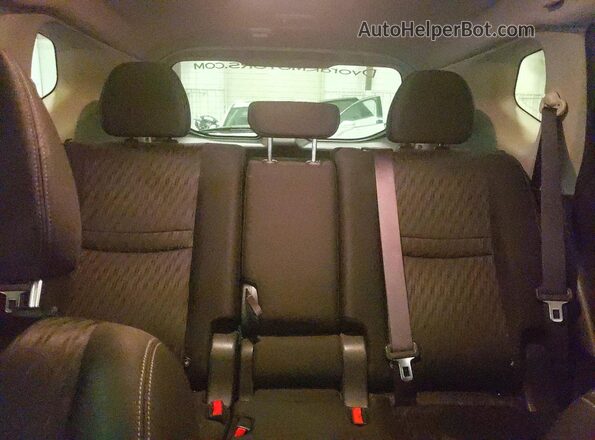 KNMAT2MV3KP531457 2019 NISSAN ROGUE Silver Հետևի նստատեղերի տեսք
