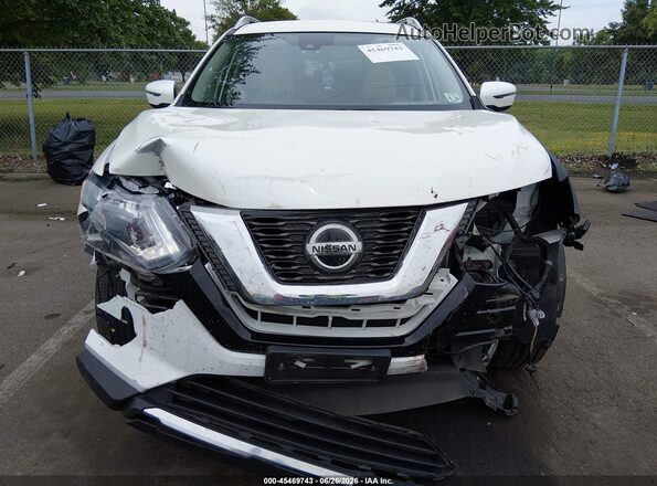 KNMAT2MV3KP534584 2019 NISSAN ROGUE White Vista del cuadro de instrumentos