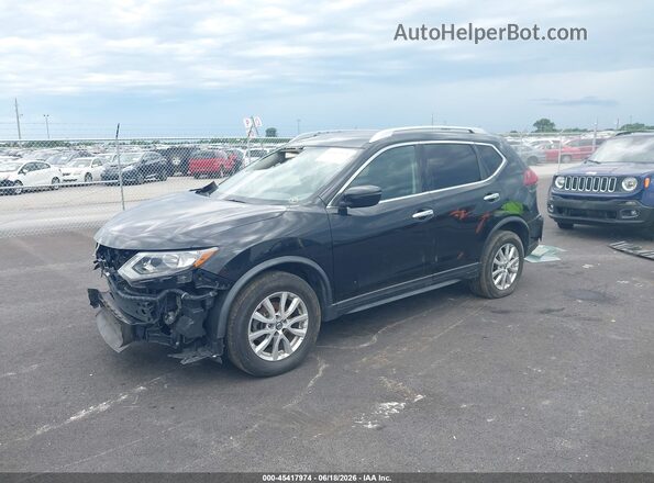 KNMAT2MV3LP502719 2020 NISSAN ROGUE Black Передня ліва чверть