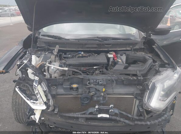 KNMAT2MV3LP502719 2020 NISSAN ROGUE Black Вид ззаду