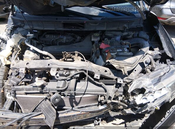 KNMAT2MV4GP620428 2016 NISSAN ROGUE Черный Вид сзади