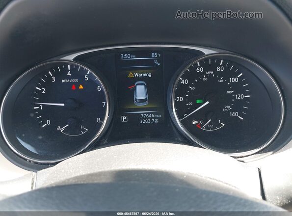 KNMAT2MV4GP635205 2016 NISSAN ROGUE White Vista de los asientos traseros