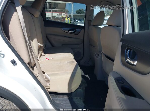 KNMAT2MV4GP635205 2016 NISSAN ROGUE White Vista de la etiqueta del VIN