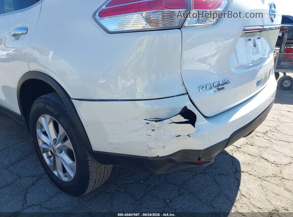 KNMAT2MV4GP635205 2016 NISSAN ROGUE White Vista frontal