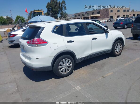 KNMAT2MV4GP688339 2016 NISSAN ROGUE White Rear right