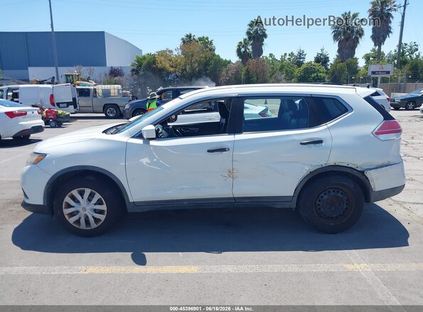 KNMAT2MV4GP688339 2016 NISSAN ROGUE White 