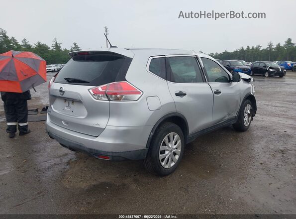 KNMAT2MV4GP693041 2016 NISSAN ROGUE Silver Tył prawy