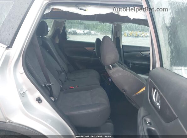 KNMAT2MV4GP693041 2016 NISSAN ROGUE Silver Widok naklejki z numerem VIN
