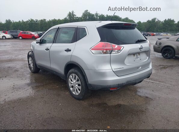 KNMAT2MV4GP693041 2016 NISSAN ROGUE Silver Tył lewy