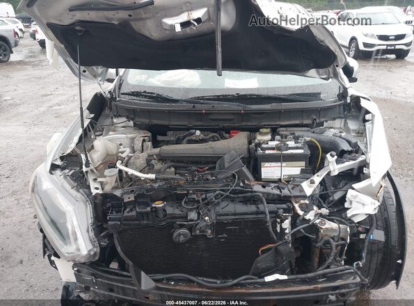 KNMAT2MV4GP693041 2016 NISSAN ROGUE Silver Widok z tyłu