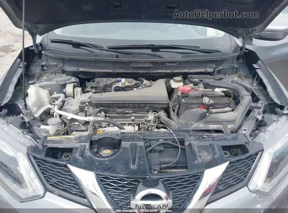 KNMAT2MV4GP732503 2016 NISSAN ROGUE Gray Vista trasera