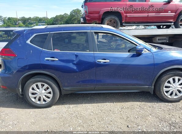 KNMAT2MV4HP513073 2017 NISSAN ROGUE Blue Սալոնի հետևի տեսք