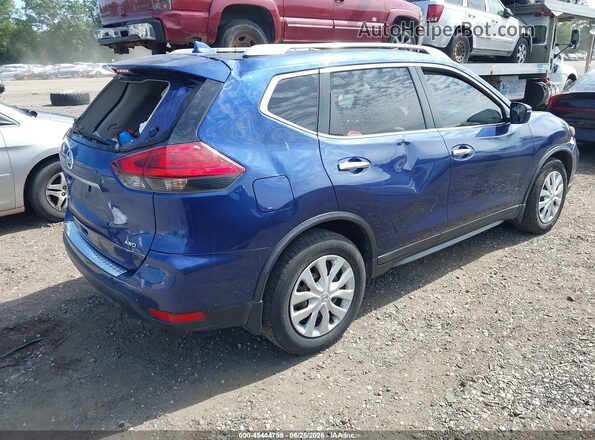 KNMAT2MV4HP513073 2017 NISSAN ROGUE Blue Հետևի աջ