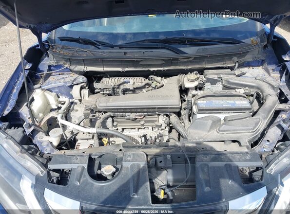 KNMAT2MV4HP513073 2017 NISSAN ROGUE Blue Հետևի տեսք