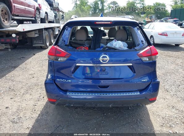 KNMAT2MV4HP513073 2017 NISSAN ROGUE Blue 