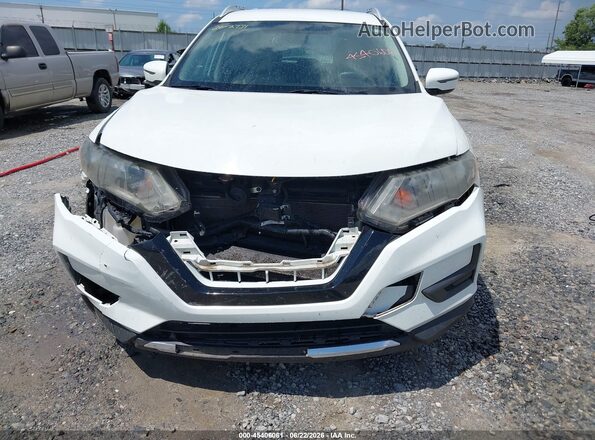 KNMAT2MV4HP572432 2017 NISSAN ROGUE White Widok zestawu wskaźników