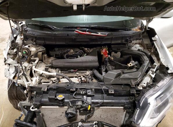 KNMAT2MV4HP582491 2017 NISSAN ROGUE Серебряный 