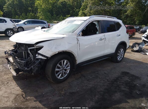 KNMAT2MV4JP538769 2018 NISSAN ROGUE White Vista tres cuartos delantera izquierda