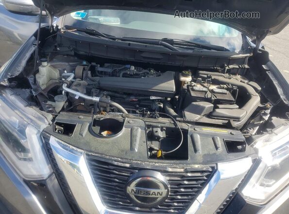 KNMAT2MV4JP563512 2018 NISSAN ROGUE Gray Вид задньої частини салону