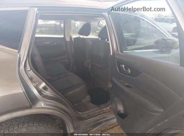 KNMAT2MV4JP588443 2018 NISSAN ROGUE Gray Вид наклейки з VIN-кодом