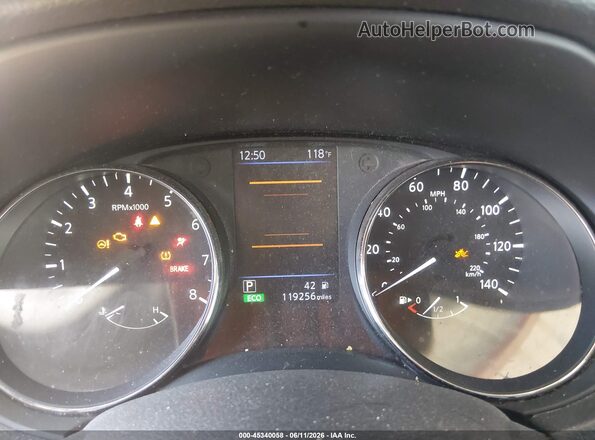 KNMAT2MV4JP588443 2018 NISSAN ROGUE Gray Вид задніх сидінь