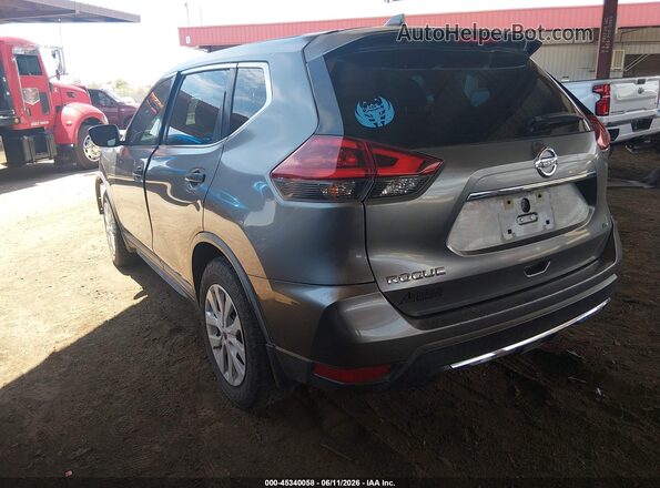 KNMAT2MV4JP588443 2018 NISSAN ROGUE Gray Задня ліва чверть
