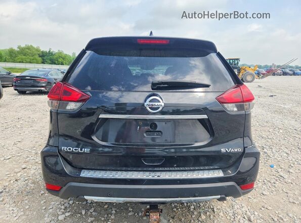 KNMAT2MV4KP537543 2019 NISSAN ROGUE Black Հետևի տեսք