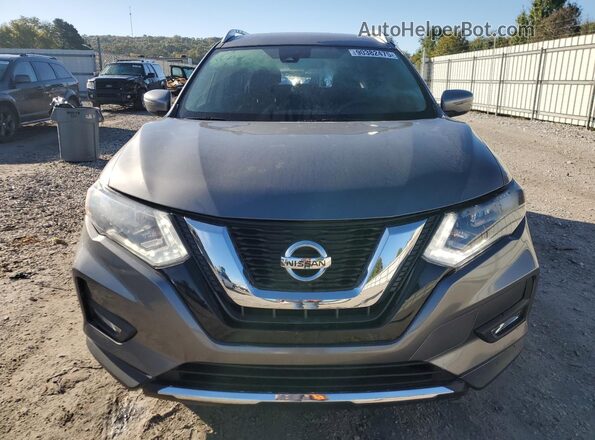 KNMAT2MV4KP552835 2019 NISSAN ROGUE Gray Front view