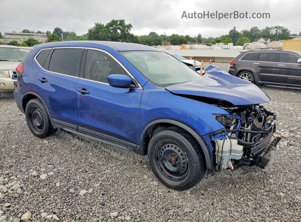 KNMAT2MV4LP536104 2020 NISSAN ROGUE Blue Delantero derecho