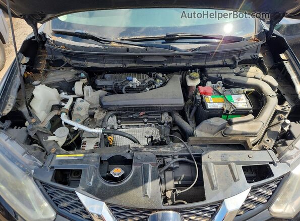 KNMAT2MV5GP619515 2016 NISSAN ROGUE Black 