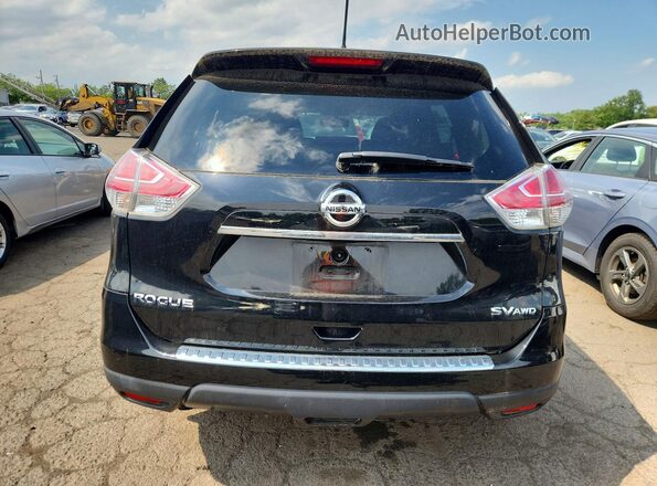 KNMAT2MV5GP619515 2016 NISSAN ROGUE Black 