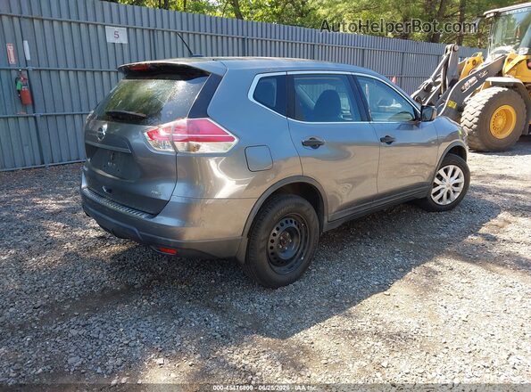 KNMAT2MV5GP625718 2016 NISSAN ROGUE Серый Задняя правая четверть