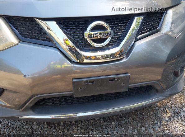 KNMAT2MV5GP625718 2016 NISSAN ROGUE Серый Вид спереди