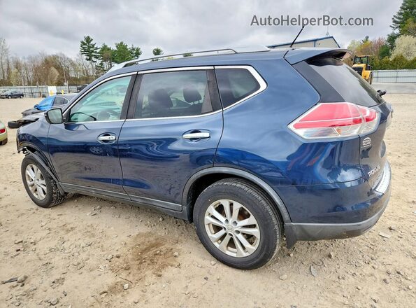 KNMAT2MV5GP653387 2016 NISSAN ROGUE Blue 