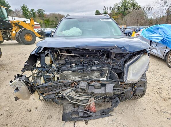 KNMAT2MV5GP653387 2016 NISSAN ROGUE Blue 