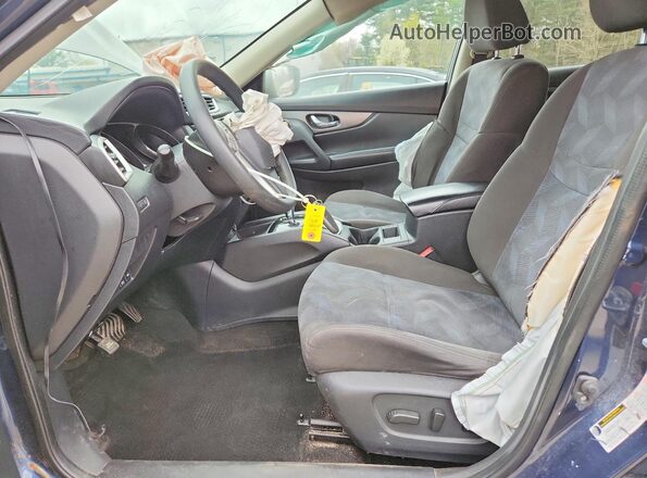 KNMAT2MV5GP653387 2016 NISSAN ROGUE Blue 