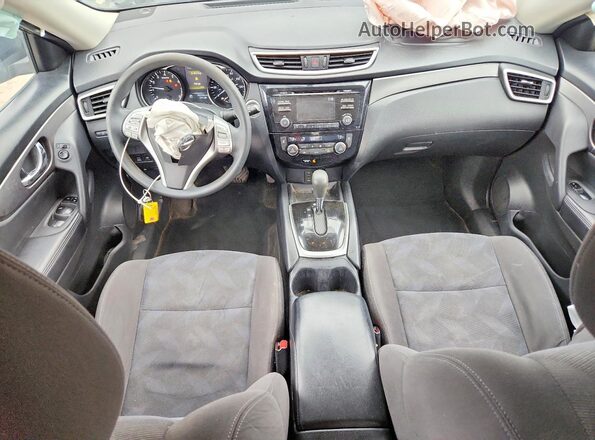 KNMAT2MV5GP653387 2016 NISSAN ROGUE Blue 